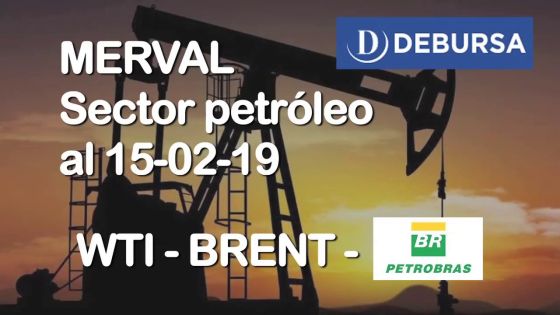 MERVAL - Sector petróleo al 15 de febrero 2019