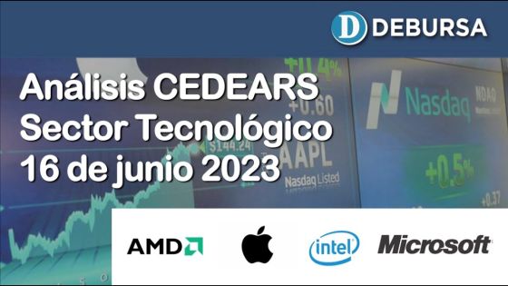 CEDEARS - Análisis del sector Tecnológico al 16 de junio 2023