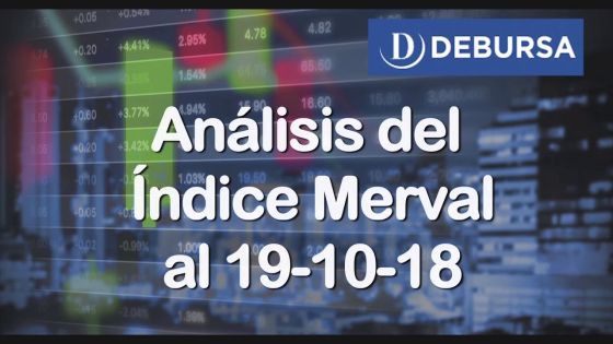 Índice Merval al 19-10-18