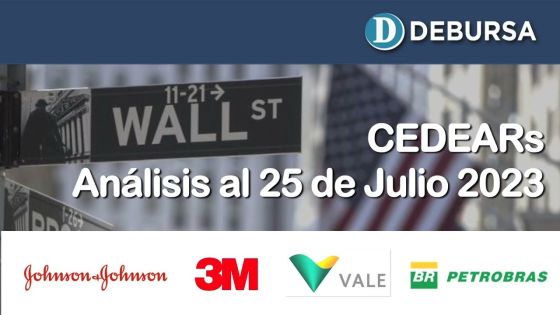 CEDEARs - Análisis al 25 de julio 2023