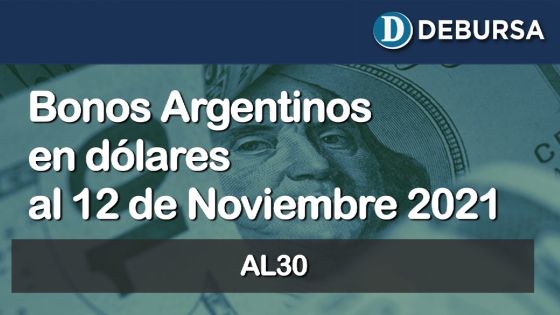 Análisis de los bonos argentinos emitidos en dolares al 12 de noviembre 2021