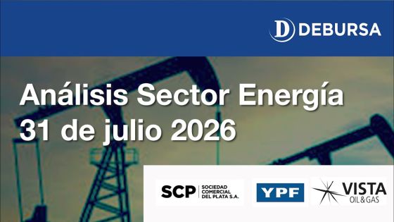 Análisis Sector Energía al 31 de julio 2026