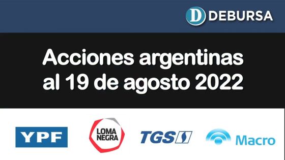 SP MERVAL - Análisis al 19 de agosto 2022