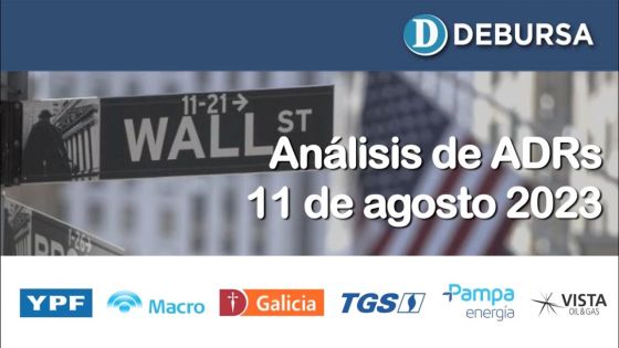 ADRs - Análisis al 11 de agosto 2023