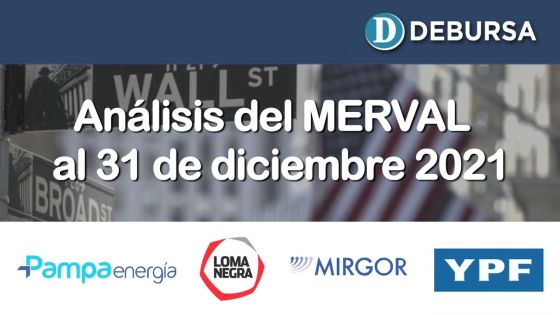 Análsis del MERVAL al 31 de diciembre 2021