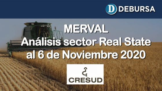 SP MERVAL - Análisis del sector Real State al 6 de noviembre 2020