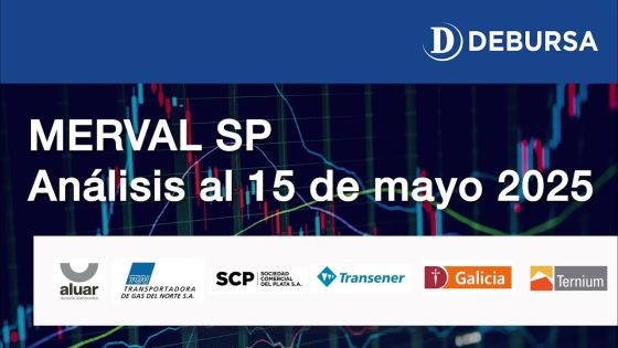 SP MERVAL - Análisis de las acciones argentinas al 15 de mayo 2025