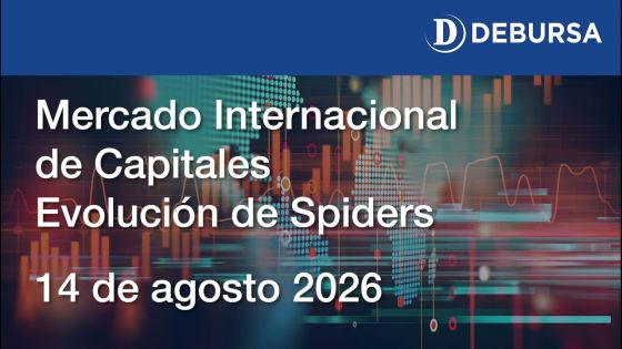 Análisis del mercado internacional de capitales: Evolución de spiders al 14 de agosto 2026