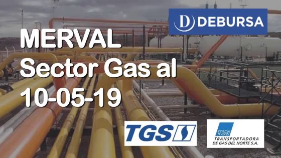 MERVAL - Sector Gas al 10 de mayo 2019
