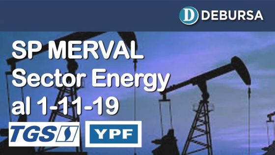 SP MERVAL - Análisis del sector Energy (petóleo y gas) al 1ro de noviembre