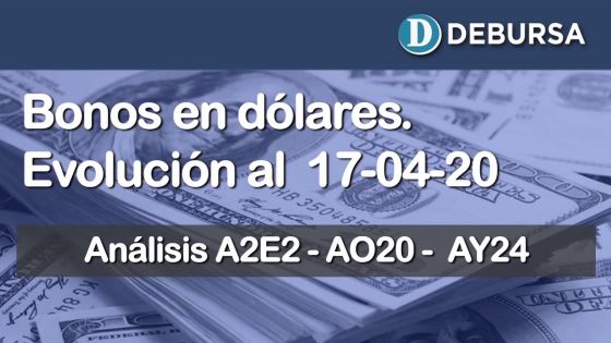Bonos argentinos en dólares. Análisis al 17 de abril 2020