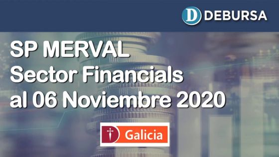 SP MERVAL - Análisis del sector Financials al 6 de noviembre 2020