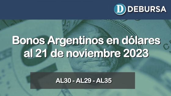 Análisis de los bonos argentinos en dólares al 21 de noviembre 2023