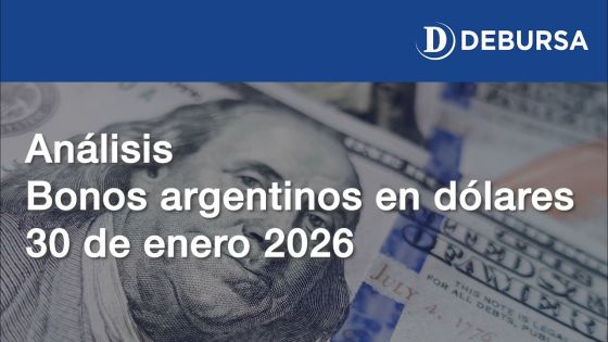 Bonos argentinos en dólares al 30 de enero 2026