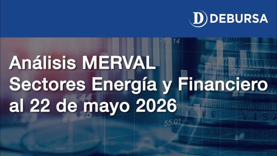 MERVAL SP - Análisis de los sectores Energía y Financiero al 22 de mayo 2026