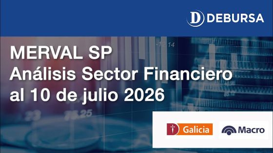 Merval SP - Análisis del sector financiero (Bancos) al 10 de julio 2026.