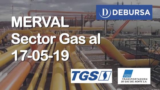 MERVAL - Análisis del sector de empresas de Gas al 17 de mayo 2019