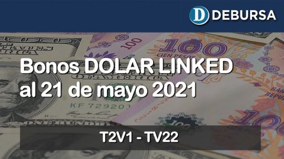 Análisis de los bonos dolar linked al 21 de mayo 2021