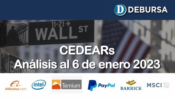 CEDEARs - Análisis al 6 de enero 2023