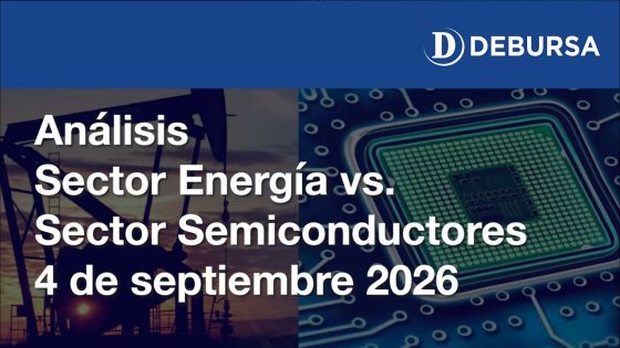 MERVAL SP - Sector Energía versus Sector Microprocesadores, al 4 de septiembre 2026