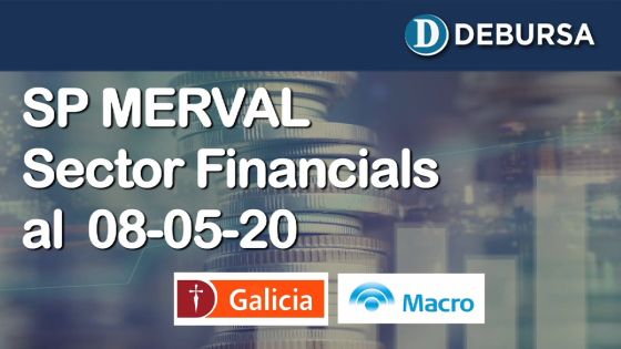 SP MERVAL - Sector FInancials (Bancos). Analisis al 8 de mayo 2020