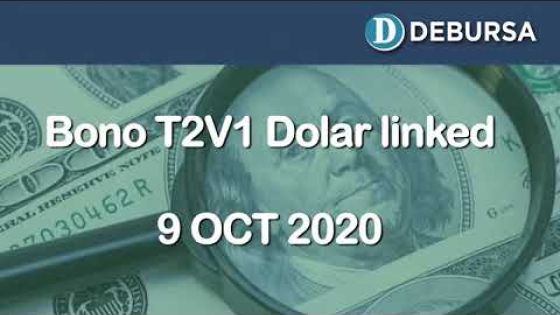 Nuevo Bono Dolar Linked T2V1 - 9 de octubre 2020