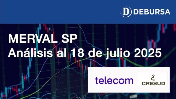 MERVAL SP - Análisis de Telecom y Cresud al 18 de julio 2025