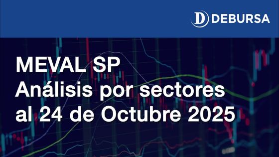 MERVAL SP - Análisis por sectores al 24 de octubre 2025