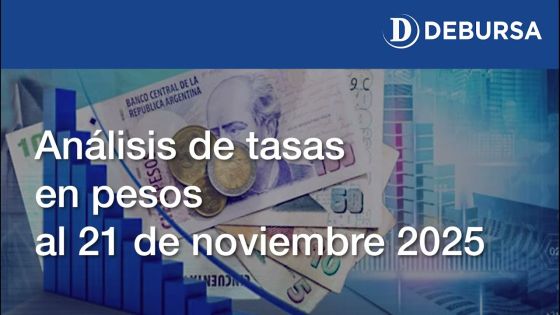 Análisis de tasas sobre el peso argentino al 21 de noviembre 2025