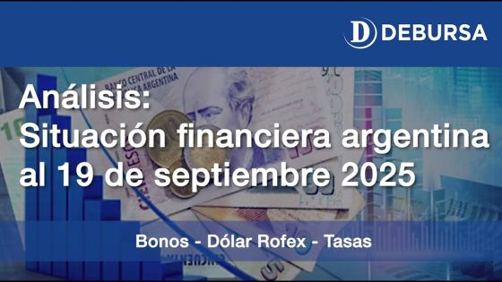 Análisis de la situacion financiera argentina (bonos, dolar futuro y tasas) al 19 de septiembre 2025