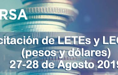 Licitacion 27 de agosto 2019