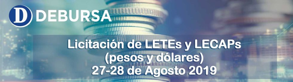 Licitacion 27 de agosto 2019