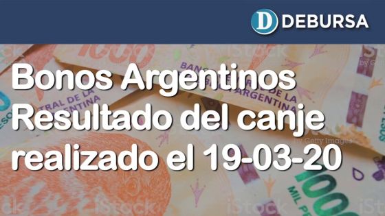 Análisis de la licitacion de bonos realizada el 19 de marzo 2020